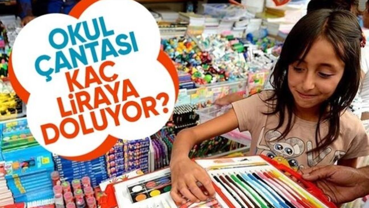 Okul Çantaları ve Kırtasiye Ürünlerine %40-60 Arası Zam