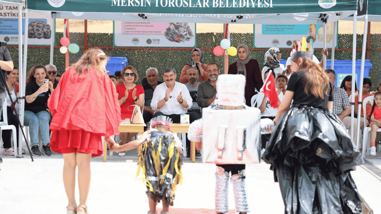Çocuklardan Geri Dönüşüm Defilesi: Toroslar’da Çevre Bilinci