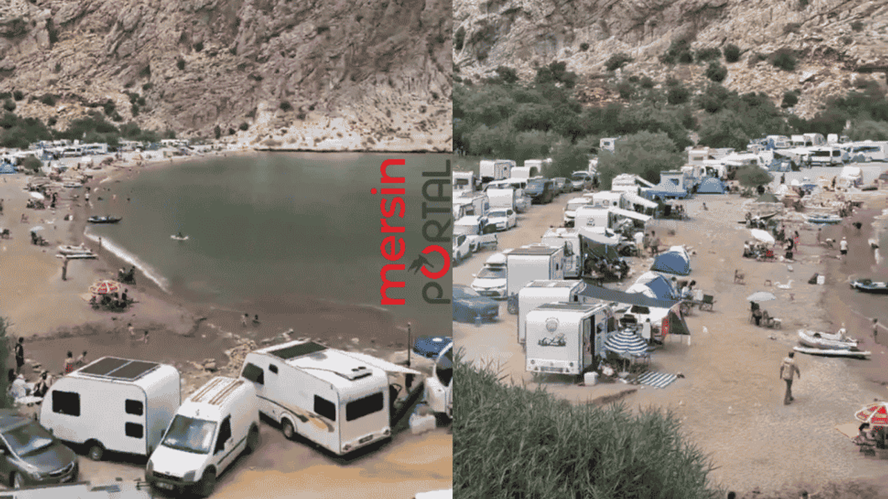 Eğribük Koyu’nda Karavan İstilası: Vatandaşlar Tep