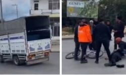Aydıncık'ta Kamyonet ile Bisiklet Çarpıştı: 1 Yaralı