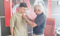 Bozyazı İlçe Birincisi Ali Can Çelik, Altınla Ödüllendirildi