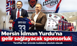Mersin İdman Yurdu’na "Sarıyer Kola" ile gelir sağlayacak sponsorluk antlaşması yaptı.