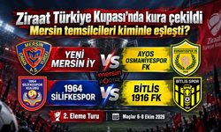 Ziraat Türkiye Kupası’nda Mersin takımlarının rakipleri belli oldu.