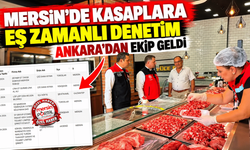 Mersin’de kasaplara eş zamanlı denetim: Ankara’dan ekip geldi