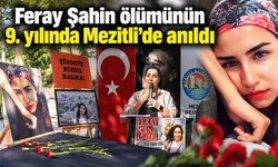 Feray Şahin ölümünün 9. yılında Mezitli’de anıldı