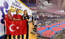 Mersinli taekwondoculardan Avrupa’da çifte kürsü: Ceren ve Elif’ten madalya ve kota