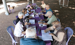 Mersin’de Alzheimer hastaları sahilde etkinliklerle buluştu