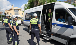 Mersin’de okul servislerine denetim: Geçen yıl 175 araca işlem yapıldı