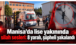 Yine bir okul baskını yer Manisa 8 yaralı var...
