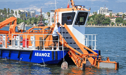 Çamlıbel’de yetki süreci beklenirken deniz temizliği devam ediyor
