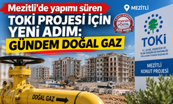 Mezitli’de yapımı süren TOKİ projesi için yeni adım: Gündem doğal gaz