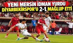 Yeni Mersin İdman Yurdu Diyarbekirspor’u 2-1 mağlup etti