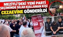Yeni Parti Mezitli seçiminde havaya ateş açan şüpheli tutuklandı