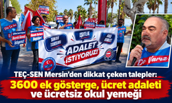 Mersin’de eğitim çalışanlarından özlük hakkı çağrısı: “Görmezden gelinemez”