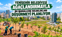 Yenişehir’de sıcaklığa karşı yeşil çözüm: Menteş’te 2-3 derece düşüş hedefleniyor