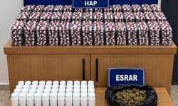 Mersin’de Narkotik Operasyonu: 11 Bin 274 Sentetik Hap Ele Geçirildi