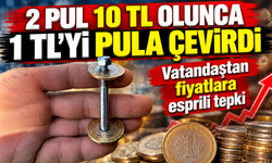 Vatandaştan fiyatlara esprili tepki: 2 pul 10 TL olunca 1 TL’yi pula çevirdi