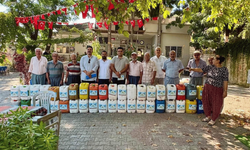 Mersin'de 640 Çiftçiye Destek! 47 Bin 700 Litre Dağıtıldı
