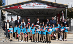 KKTC 5. Cumhurbaşkanı Ersin Tatar Mersin'de! Öğrencilerle Buluştu