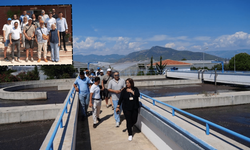 Almanya’dan gelen heyet MESKİ’nin Anamur Atıksu Arıtma Tesisi’ni inceledi