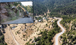 Büyükşehir’den Bozyazı’nın yayla yoluna 14 kilometrelik sathi kaplama