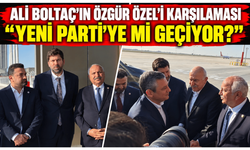 Ali Boltaç’ın Özgür Özel’i karşılaması “Yeni Parti’ye mi geçiyor?”