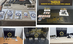 Mersin’de 5 ilçeyi kapsayan uyuşturucu operasyonu: 77 şüpheli yakalandı