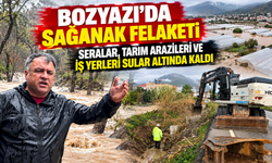 Bozyazı’da sağanak felaketi: Seralar, tarım arazileri ve iş yerleri sular altında kaldı