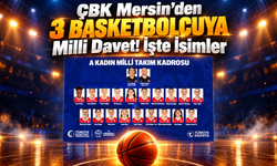ÇBK Mersin’den 3 Basketbolcuya Milli Davet! İşte İsimler