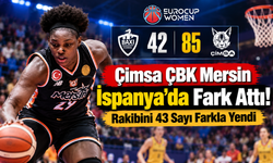 Çimsa ÇBK Mersin İspanya'da Fark Attı!