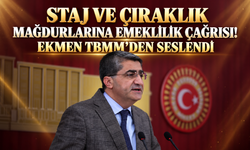 Staj ve Çıraklık Mağdurlarına Emeklilik Çağrısı! Ekmen TBMM'den Seslendi