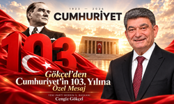Yeni Parti Mersin İl Başkanı Gökçel’den Cumhuriyet’in 103. Yılına Özel Mesaj