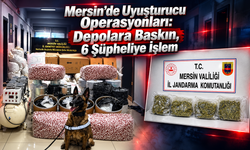 Mersin’de Uyuşturucu Operasyonları: Depolara Baskın, 6 Şüpheliye İşlem