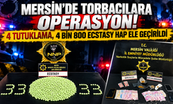 Mersin'de Uyuşturucu Operasyonu! 5 Şüpheliden 4'ü Tutuklandı
