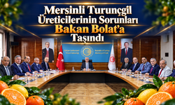 Mersinli Turunçgil Üreticilerinin Sorunları Bakan Bolat'a Taşındı