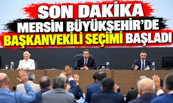 SON DAKİKA | Mersin Büyükşehir’de başkan vekili seçimi başladı