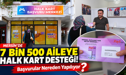 Mersin Büyükşehir'den Dar Gelirli Ailelere Halk Kart! İşte 9 Başvuru Noktası