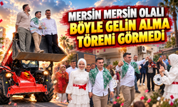 Mersin'de Damat Gelini Almaya Vinçle Geldi! 4. Kata Böyle Çıktı