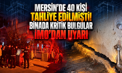 Mersin'de 40 Kişinin Tahliye Edildiği Binada Kritik Bulgular! İMO'dan Uyarı