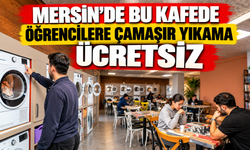 Mersin'de Öğrencilere Ücretsiz Çamaşır Yıkama ve Kurutma Hizmeti!