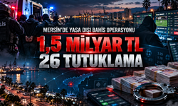 Mersin'de 1,5 Milyar TL'lik Yasa Dışı Bahis Operasyonu! 26 Tutuklama