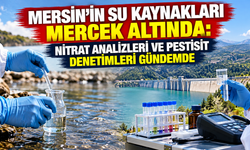 Mersin’in su kaynaklarında Nitrat ve pestisit denetimleri gündemde