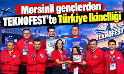 Mersinli gençlerden TEKNOFEST’te Türkiye ikinciliği