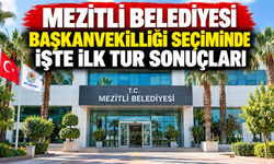 Mezitli’de başkanvekilliği seçiminin ilk turunda sonuç çıkmadı