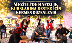 Mezitli'de Hafızlık Kurslarına Destek İçin Kermes Düzenlendi