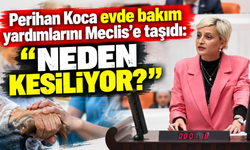 Perihan Koca evde bakım yardımlarını Meclis’e taşıdı: “Neden kesiliyor?”