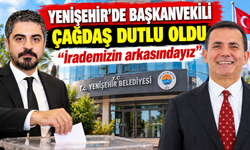 Yenişehir’de başkanvekili Çağdaş Dutlu oldu: “İrademizin arkasındayız”