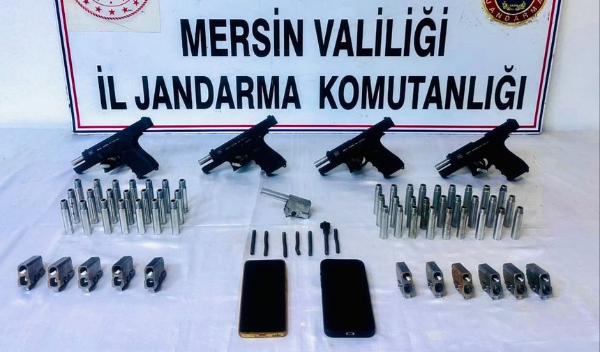 Mersin'de Silah ve Mühimmat Kaçakçılığı Operasyonu: 1 Tutuklama