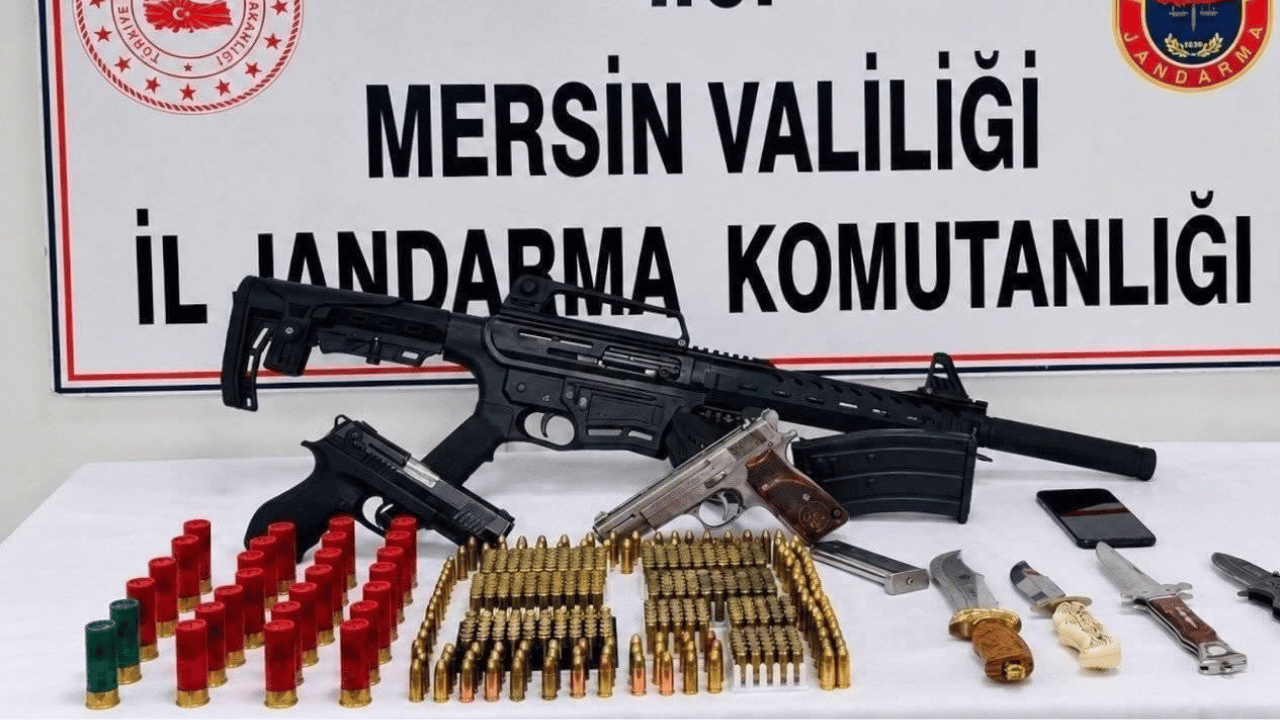 Mersin’de silah kaçakçılığı operasyonu: 1 şüpheli tutuklandı