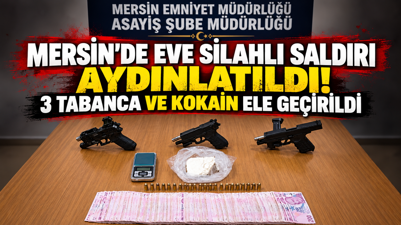 Mersin'de Ev Kurşunlama Soruşturması Erdemli'ye Uzandı! 2 Şüpheli Yakalandı